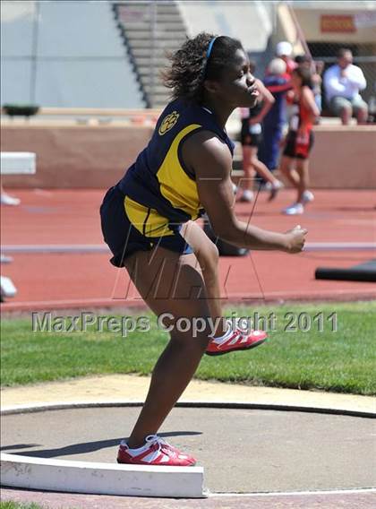 Thumbnail 1 in Sacramento Meet of Champions (Girls Shot Put) photogallery.