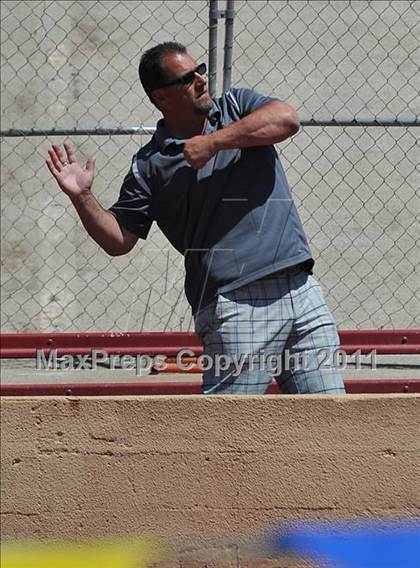 Thumbnail 2 in Sacramento Meet of Champions (Girls Shot Put) photogallery.