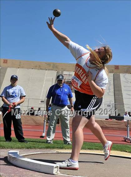 Thumbnail 1 in Sacramento Meet of Champions (Girls Shot Put) photogallery.