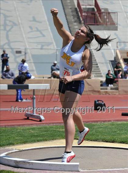 Thumbnail 1 in Sacramento Meet of Champions (Girls Shot Put) photogallery.