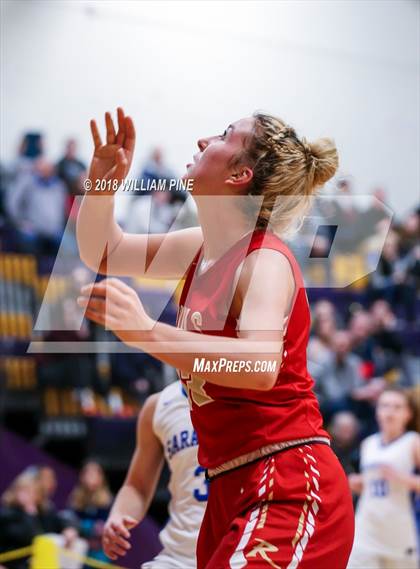 Thumbnail 2 in Saratoga Springs vs. Holy Redeemer (Amsterdam Holiday College Showcase) photogallery.