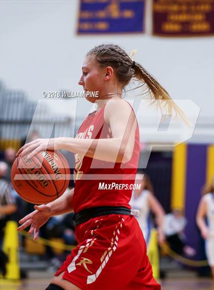 Thumbnail 3 in Saratoga Springs vs. Holy Redeemer (Amsterdam Holiday College Showcase) photogallery.