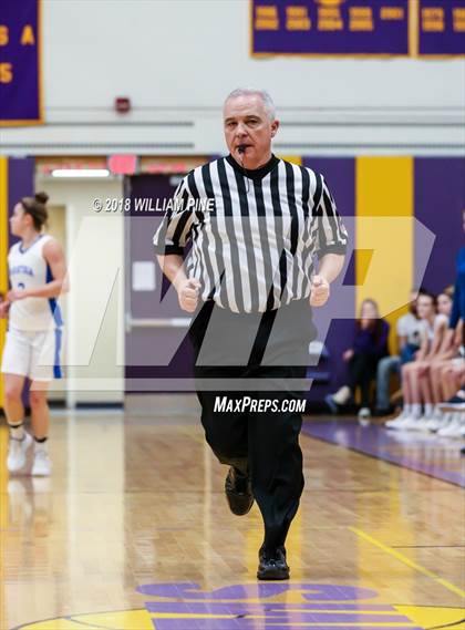 Thumbnail 3 in Saratoga Springs vs. Holy Redeemer (Amsterdam Holiday College Showcase) photogallery.