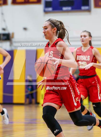 Thumbnail 1 in Saratoga Springs vs. Holy Redeemer (Amsterdam Holiday College Showcase) photogallery.