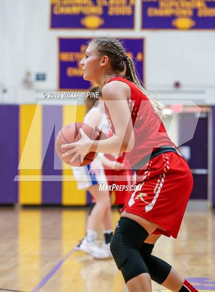 Thumbnail 1 in Saratoga Springs vs. Holy Redeemer (Amsterdam Holiday College Showcase) photogallery.
