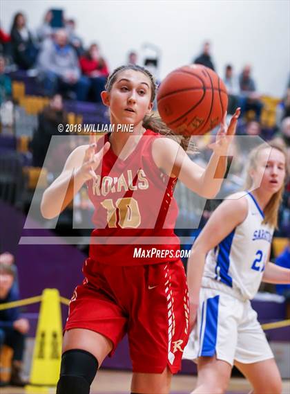 Thumbnail 2 in Saratoga Springs vs. Holy Redeemer (Amsterdam Holiday College Showcase) photogallery.
