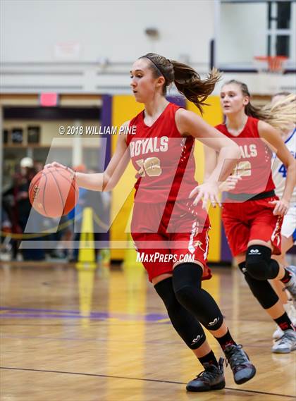 Thumbnail 2 in Saratoga Springs vs. Holy Redeemer (Amsterdam Holiday College Showcase) photogallery.