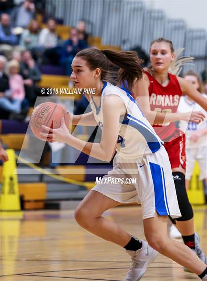 Thumbnail 1 in Saratoga Springs vs. Holy Redeemer (Amsterdam Holiday College Showcase) photogallery.