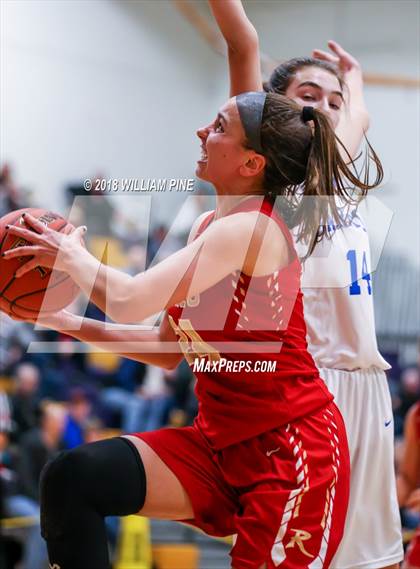 Thumbnail 1 in Saratoga Springs vs. Holy Redeemer (Amsterdam Holiday College Showcase) photogallery.