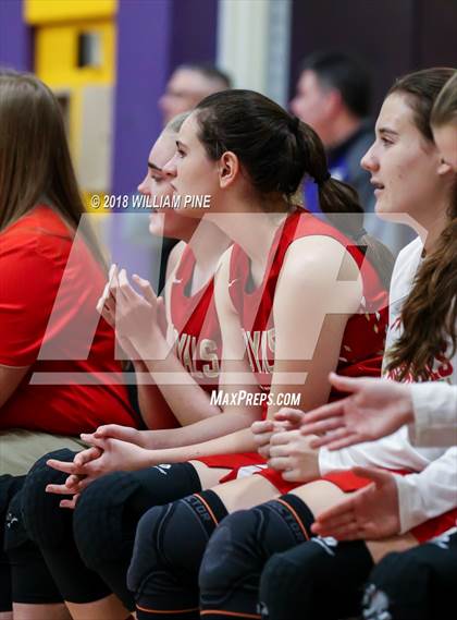 Thumbnail 2 in Saratoga Springs vs. Holy Redeemer (Amsterdam Holiday College Showcase) photogallery.