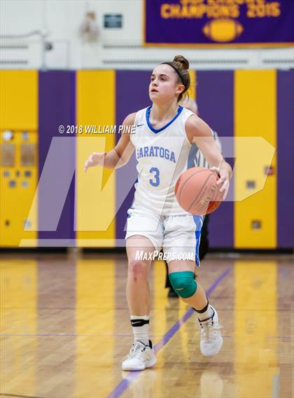 Thumbnail 1 in Saratoga Springs vs. Holy Redeemer (Amsterdam Holiday College Showcase) photogallery.