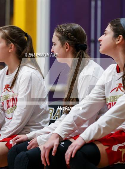 Thumbnail 3 in Saratoga Springs vs. Holy Redeemer (Amsterdam Holiday College Showcase) photogallery.