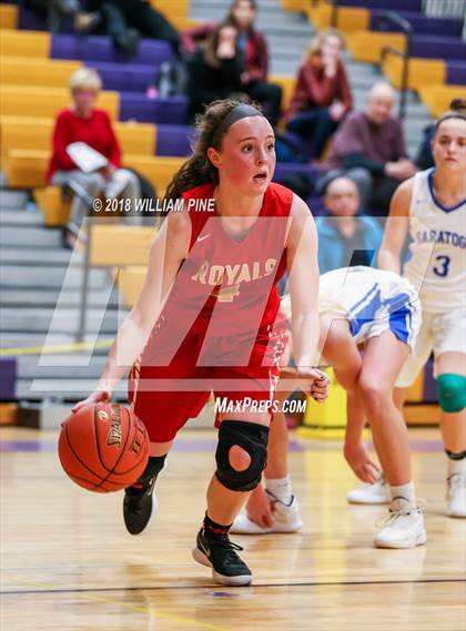 Thumbnail 2 in Saratoga Springs vs. Holy Redeemer (Amsterdam Holiday College Showcase) photogallery.