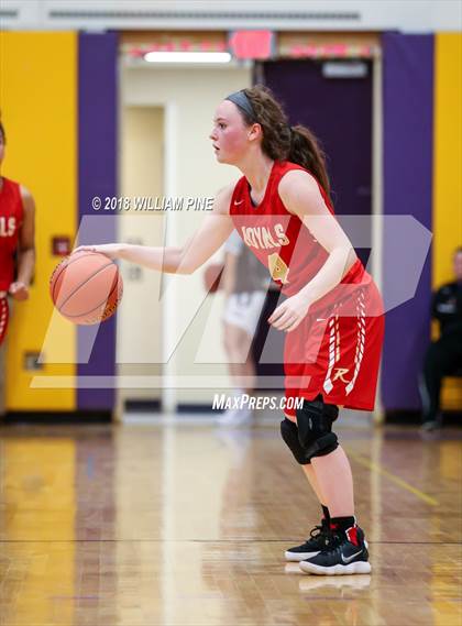 Thumbnail 2 in Saratoga Springs vs. Holy Redeemer (Amsterdam Holiday College Showcase) photogallery.