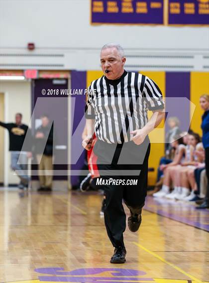 Thumbnail 2 in Saratoga Springs vs. Holy Redeemer (Amsterdam Holiday College Showcase) photogallery.