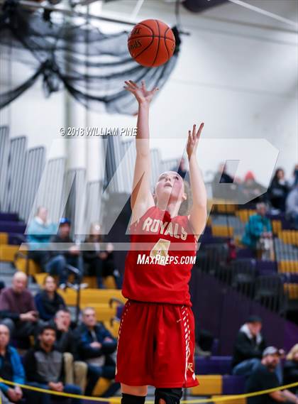Thumbnail 1 in Saratoga Springs vs. Holy Redeemer (Amsterdam Holiday College Showcase) photogallery.