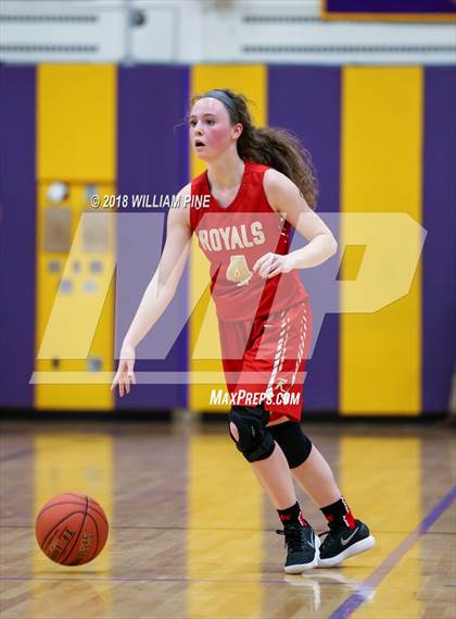 Thumbnail 3 in Saratoga Springs vs. Holy Redeemer (Amsterdam Holiday College Showcase) photogallery.