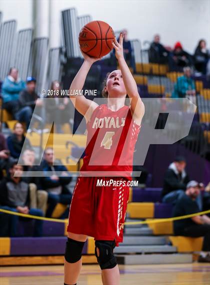 Thumbnail 3 in Saratoga Springs vs. Holy Redeemer (Amsterdam Holiday College Showcase) photogallery.