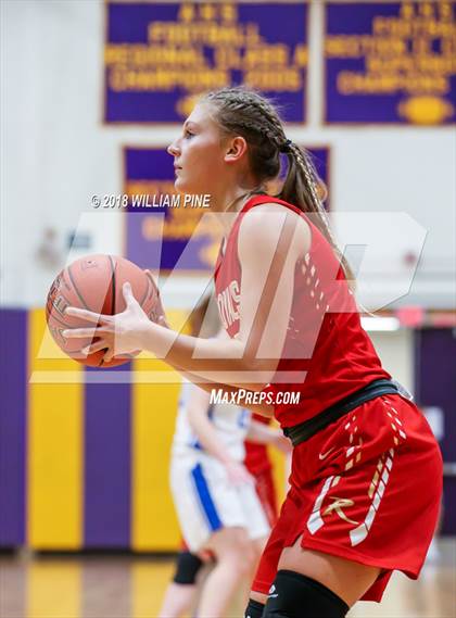 Thumbnail 2 in Saratoga Springs vs. Holy Redeemer (Amsterdam Holiday College Showcase) photogallery.