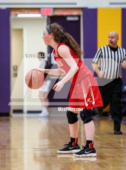 Thumbnail 3 in Saratoga Springs vs. Holy Redeemer (Amsterdam Holiday College Showcase) photogallery.