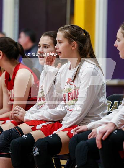 Thumbnail 1 in Saratoga Springs vs. Holy Redeemer (Amsterdam Holiday College Showcase) photogallery.