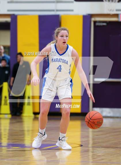 Thumbnail 3 in Saratoga Springs vs. Holy Redeemer (Amsterdam Holiday College Showcase) photogallery.