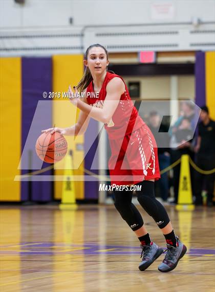 Thumbnail 1 in Saratoga Springs vs. Holy Redeemer (Amsterdam Holiday College Showcase) photogallery.