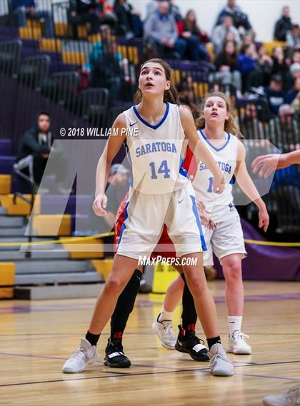 Thumbnail 1 in Saratoga Springs vs. Holy Redeemer (Amsterdam Holiday College Showcase) photogallery.