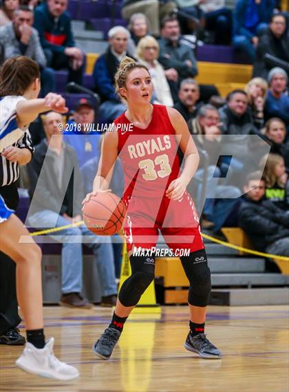 Thumbnail 3 in Saratoga Springs vs. Holy Redeemer (Amsterdam Holiday College Showcase) photogallery.