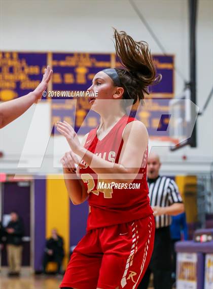 Thumbnail 2 in Saratoga Springs vs. Holy Redeemer (Amsterdam Holiday College Showcase) photogallery.