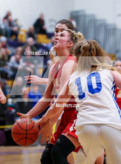 Thumbnail 1 in Saratoga Springs vs. Holy Redeemer (Amsterdam Holiday College Showcase) photogallery.