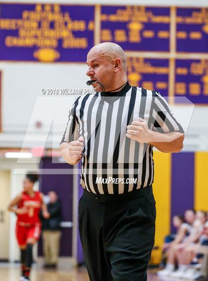 Thumbnail 3 in Saratoga Springs vs. Holy Redeemer (Amsterdam Holiday College Showcase) photogallery.