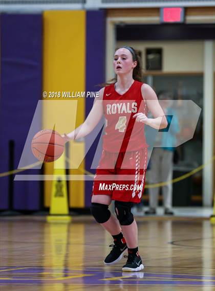 Thumbnail 1 in Saratoga Springs vs. Holy Redeemer (Amsterdam Holiday College Showcase) photogallery.