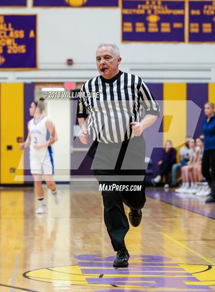 Thumbnail 1 in Saratoga Springs vs. Holy Redeemer (Amsterdam Holiday College Showcase) photogallery.