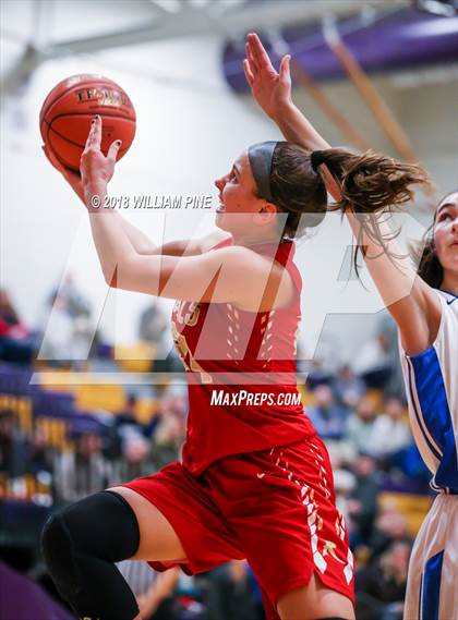 Thumbnail 2 in Saratoga Springs vs. Holy Redeemer (Amsterdam Holiday College Showcase) photogallery.