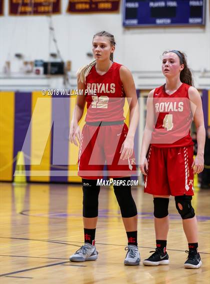 Thumbnail 2 in Saratoga Springs vs. Holy Redeemer (Amsterdam Holiday College Showcase) photogallery.