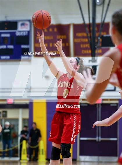 Thumbnail 2 in Saratoga Springs vs. Holy Redeemer (Amsterdam Holiday College Showcase) photogallery.