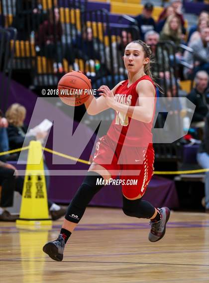 Thumbnail 3 in Saratoga Springs vs. Holy Redeemer (Amsterdam Holiday College Showcase) photogallery.