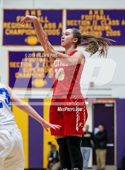 Thumbnail 2 in Saratoga Springs vs. Holy Redeemer (Amsterdam Holiday College Showcase) photogallery.