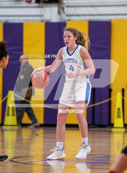 Thumbnail 3 in Saratoga Springs vs. Holy Redeemer (Amsterdam Holiday College Showcase) photogallery.