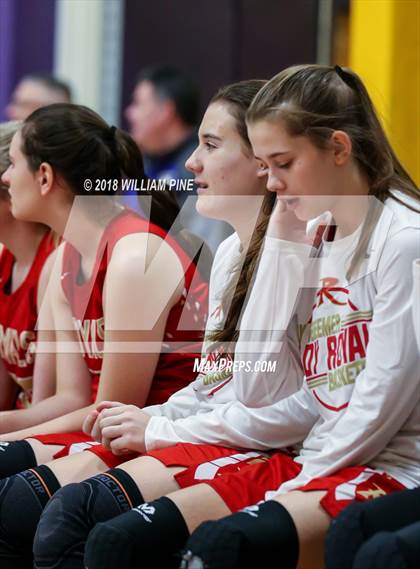 Thumbnail 3 in Saratoga Springs vs. Holy Redeemer (Amsterdam Holiday College Showcase) photogallery.