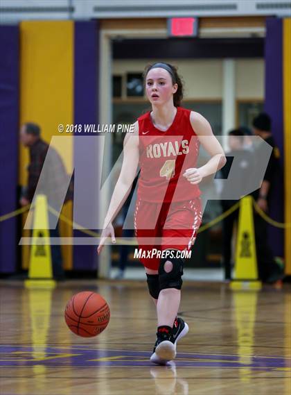 Thumbnail 2 in Saratoga Springs vs. Holy Redeemer (Amsterdam Holiday College Showcase) photogallery.