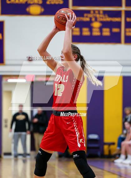 Thumbnail 2 in Saratoga Springs vs. Holy Redeemer (Amsterdam Holiday College Showcase) photogallery.