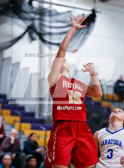 Thumbnail 3 in Saratoga Springs vs. Holy Redeemer (Amsterdam Holiday College Showcase) photogallery.