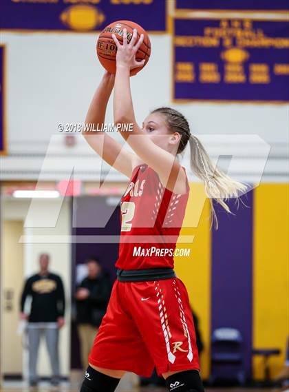 Thumbnail 3 in Saratoga Springs vs. Holy Redeemer (Amsterdam Holiday College Showcase) photogallery.