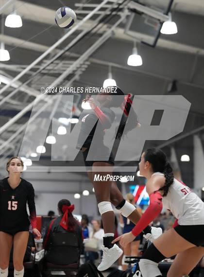 Thumbnail 2 in St. John's vs. Second Baptist (Aggieland Come and Take It Regional Showdown) photogallery.