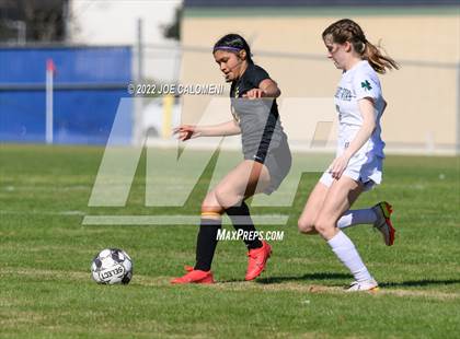 Thumbnail 2 in Incarnate Word vs East Central (NEISD Soccer Showcase) photogallery.