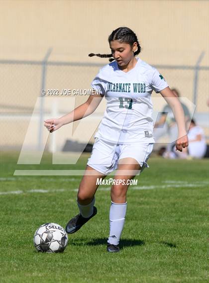 Thumbnail 2 in Incarnate Word vs East Central (NEISD Soccer Showcase) photogallery.