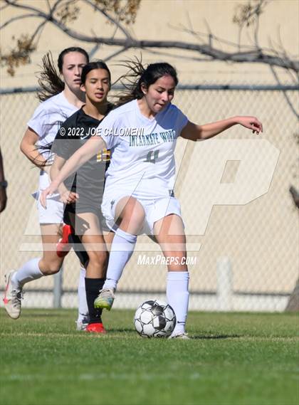 Thumbnail 2 in Incarnate Word vs East Central (NEISD Soccer Showcase) photogallery.