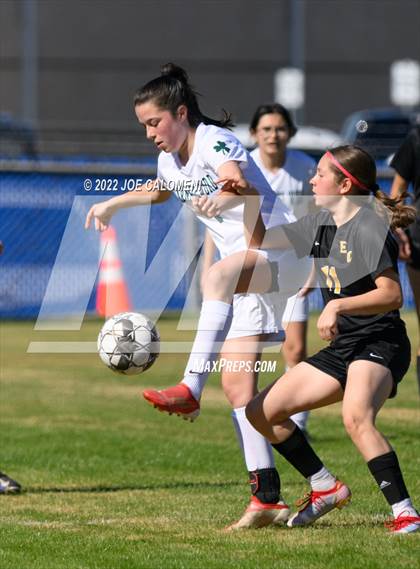 Thumbnail 1 in Incarnate Word vs East Central (NEISD Soccer Showcase) photogallery.